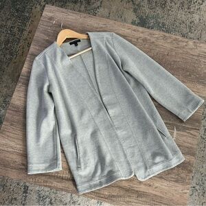 Banana Republic women Blazer Sweater size S color gray.